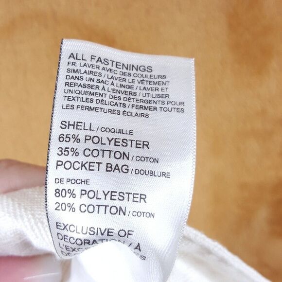 PUMA Pants Mens Size 36 White ACM MMQ Embroidered Logo AC Milan $125 - Picture 8 of 12